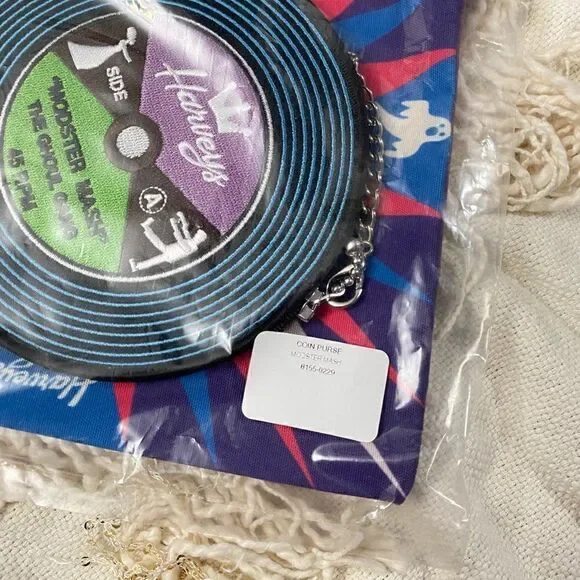 Harveys Seatbelt Modster Mash Coin Purse with Dustbag Halloween CD Disc Spooky - Picture 7 of 7